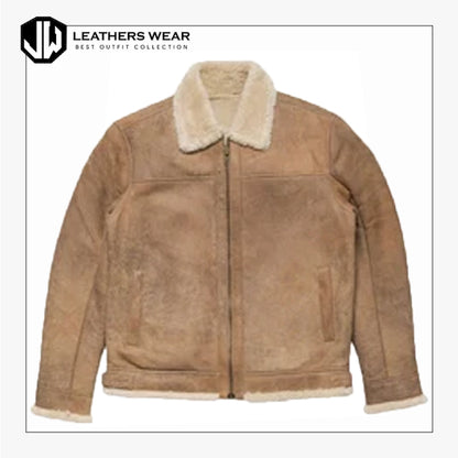 shearling jacket leather