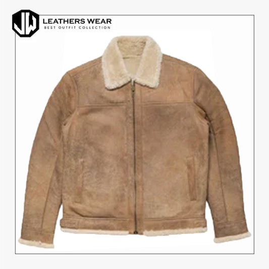 shearling jacket leather