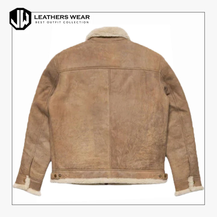 shearling jacket leather